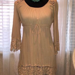 Dusty pale pink blouse